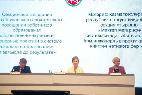 Учитель из Енабердинской школы Менделеевского района получила знак «Отличник образования и науки РТ»
