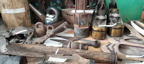 Песәй мәктәбендә күп экспонатлар тупланган музей эшләп килә