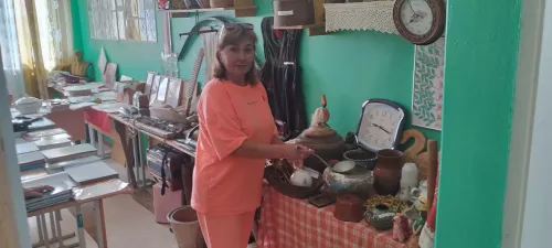 Песәй мәктәбендә күп экспонатлар тупланган музей эшләп килә
