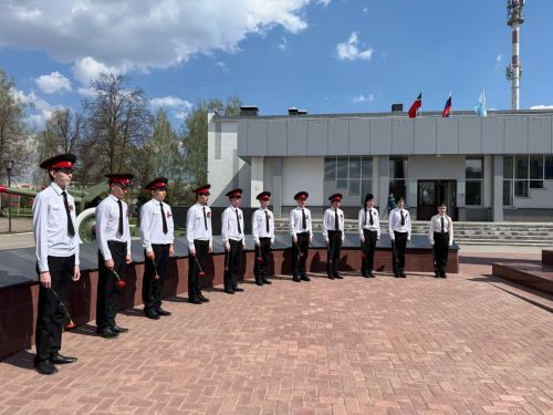 Альфия Когогина и Роберт Искандаров приняли участие в уроке мужества