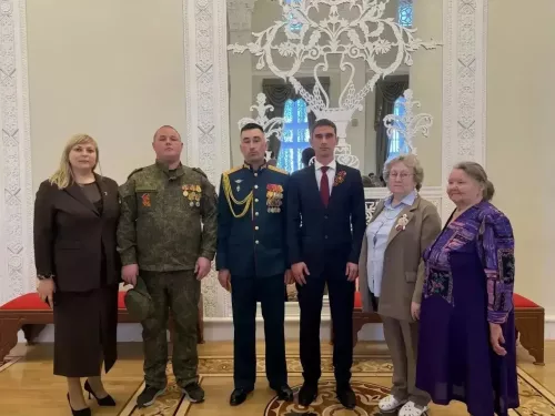 Делегация из Менделеевска приняла участие в праздновании 81-й годовщины Победы в Казани