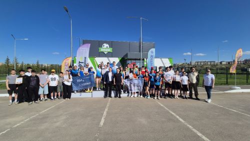 Легкоатлетическая эстафета памяти Василия Белоусова прошла в Менделеевске