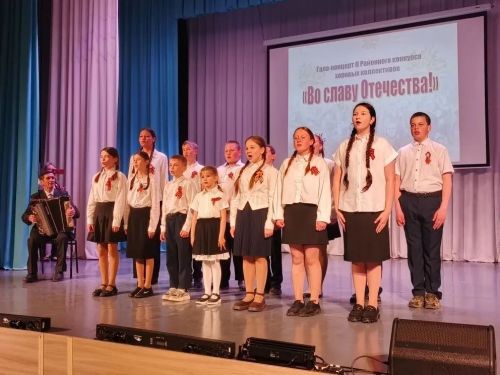 В Менделеевске прошел II районный конкурс хоров «Во славу Отечества» с участием 799 школьников