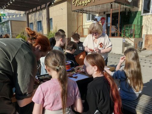 Профилактический отряд «Форпост» провёл в Менделеевске мастер-класс «Георгиевская лента»