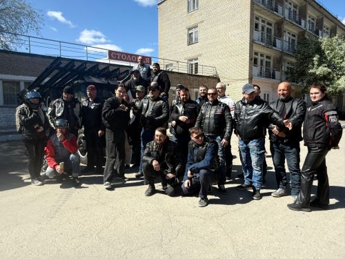 В Менделеевск на День Победы приехали «Ночные волки»
