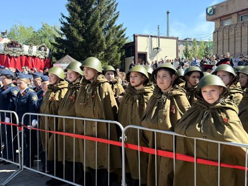 Трогательную вокально-хореографическую композицию представили на праздновании 81-й годовщины Победы в Менделеевске