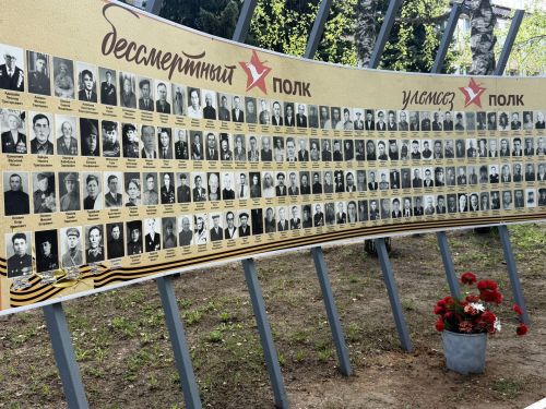 Праздничная колонна прошла по аллее Героев в Менделеевске в День Победы