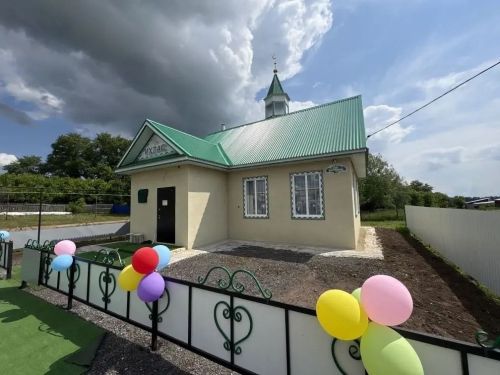 В селе Татарское Текашево Менделеевского района открыли новую мечеть