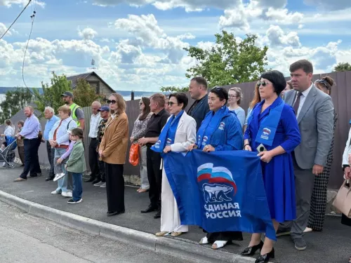 В День защиты детей в Менделеевске открыли благоустроенную дорогу к набережной «Тихие горы»