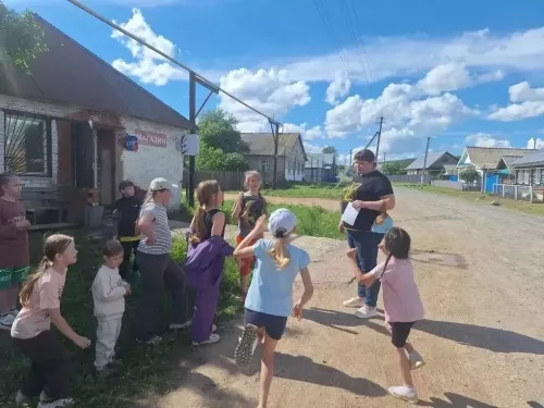 В Абалачах прошёл квест к Дню защиты детей