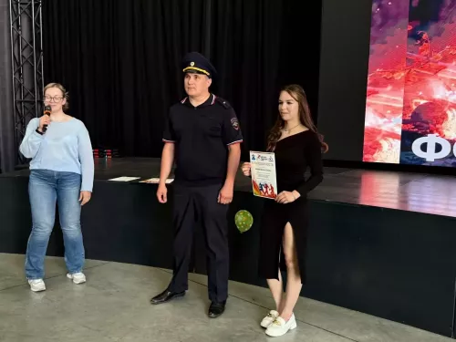 В Менделеевске наградили отряд «Форпост» за охрану порядка на трёх событиях