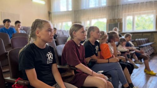 В селе Абалачи провели интерактивный урок по ПДД для детей