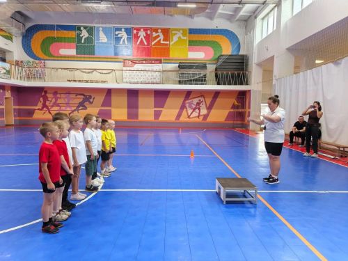 В СШ «Батыр» прошёл спортивный праздник «Юные ГТОшки» для детских садов Менделеевска