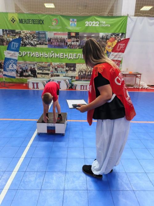 В СШ «Батыр» прошёл спортивный праздник «Юные ГТОшки» для детских садов Менделеевска