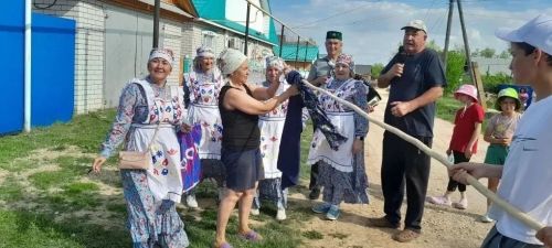 Пёсәй җирлегенә караган Әтәс, Тат.Сарсаз, Тукай, Пёсәй авылларында Сабантуйга бүләк җыелды