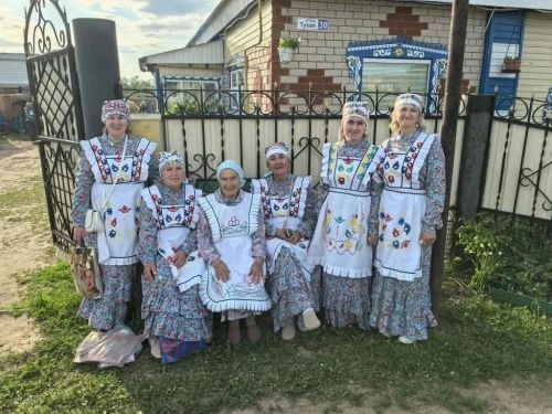 Пёсәй җирлегенә караган Әтәс, Тат.Сарсаз, Тукай, Пёсәй авылларында Сабантуйга бүләк җыелды