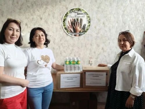 Ансамбль «Талларым» из Менделеевска отправил гуманитарную помощь бойцам в зону СВО