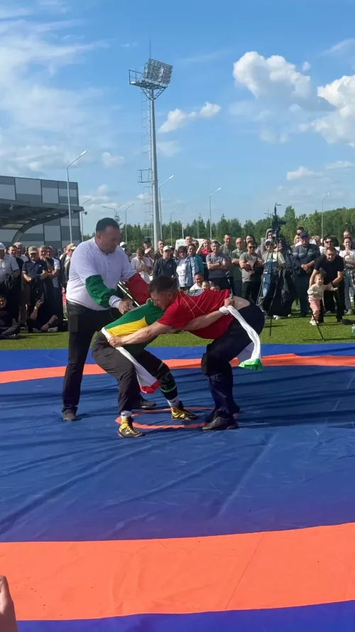 Сабантуй в Менделеевске 2026: народные игры, борьба корэш и праздник для души