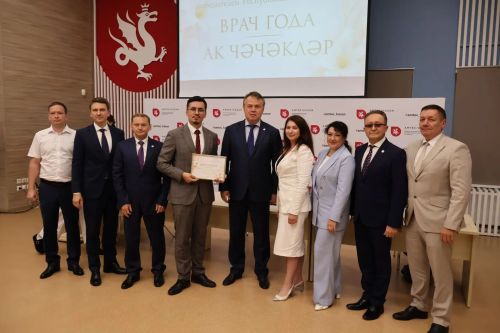 Врач Менделеевской ЦРБ победила в номинации «Молодая гвардия» на премии «Врач года»
