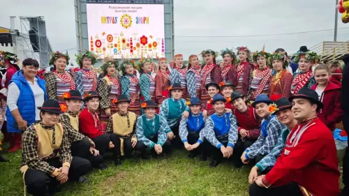 Ансамбль «Шаян» выступил на республиканском празднике «Питрау»