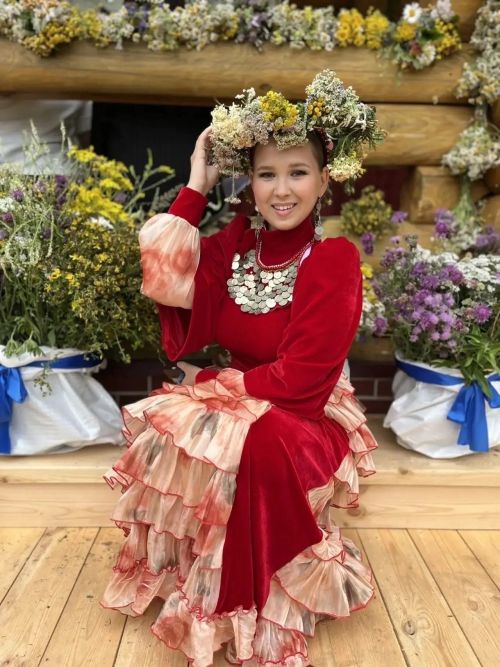 Яна Шалаумова выступила на республиканском празднике кряшенской культуры в Мамадыше