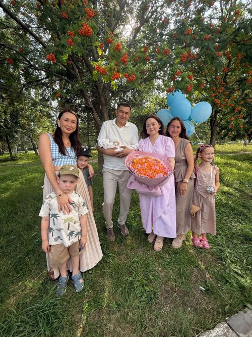 В семье Каниповых из Менделеевска родился сын Айдан