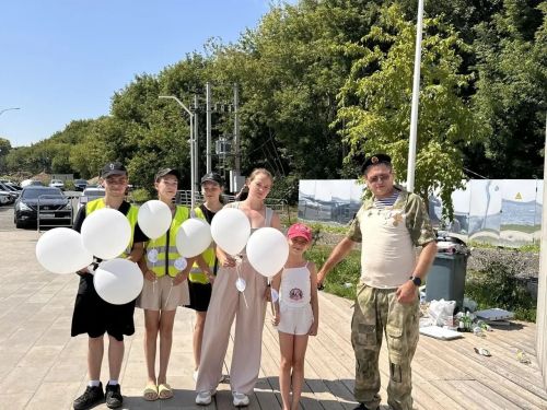 27 июля – День памяти детей – жертв войны в Донбассе: в Менделеевске прошла памятная акция