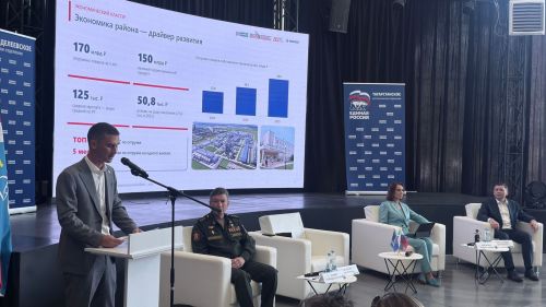 Герой России и депутаты Госдумы оценили итоги пятилетней работы Менделеевского района