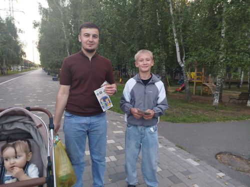 В Менделеевске прошла акция по безопасности дорожного движения