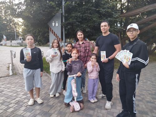 В Менделеевске прошла акция по безопасности дорожного движения