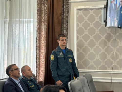 Новым начальником 86 пожарно-спасательной части в Менделеевске назначен Даниил Кашихин