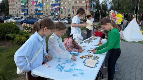 В Менделеевске на закрытии «Купол.Фит» провели акцию по безопасности на дорогах