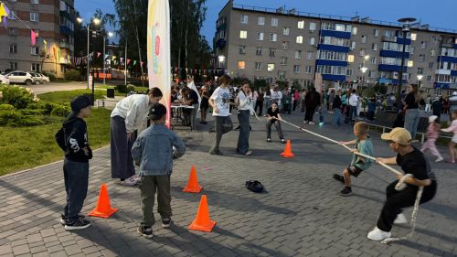 В Менделеевске на закрытии «Купол.Фит» провели акцию по безопасности на дорогах