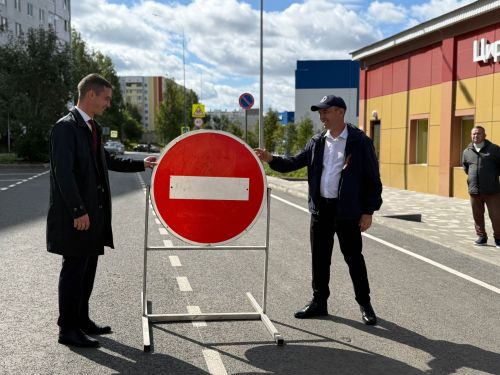 В День республики в Менделеевске открыли дорогу по улицам Химиков и Татарстана