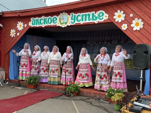 Жители и гости Икского Устья отметили День села