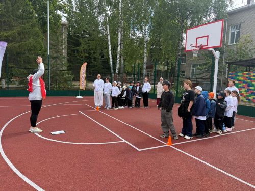 В приюте «Камские зори» открылась новая спортивная площадка