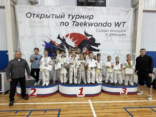 Менделеевские тхэквондисты взяли 17 медалей на турнире в Заинске
