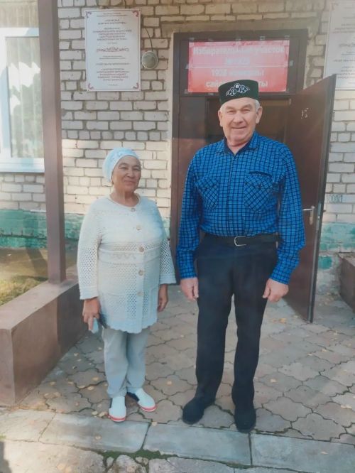 Семья Хамидуллиных из Псеева проголосовала на выборах