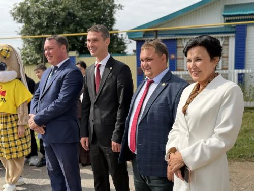 В селе Бизяки открыли новую спортивную площадку