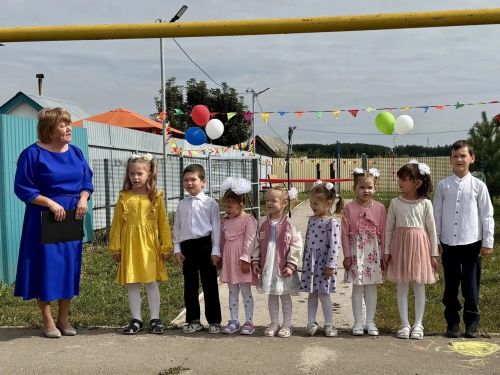 В селе Бизяки открыли новую спортивную площадку