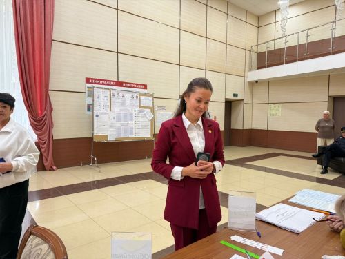 Династия работников культуры из Менделеевска проголосовала на выборах