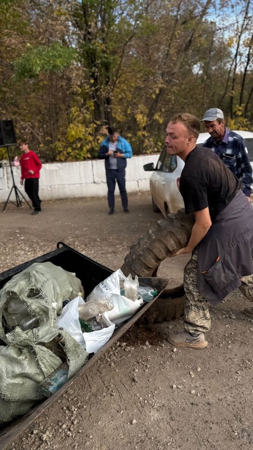 В Менделеевске в рамках «ЭКО реакции» собрали 1 тонну 626 килограммов мусора