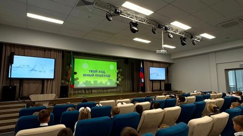 Пять шагов безопасности освоили первоклассники лицея №3 Менделеевска