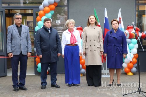 Открытие обновленного детского сада «Золотая рыбка»