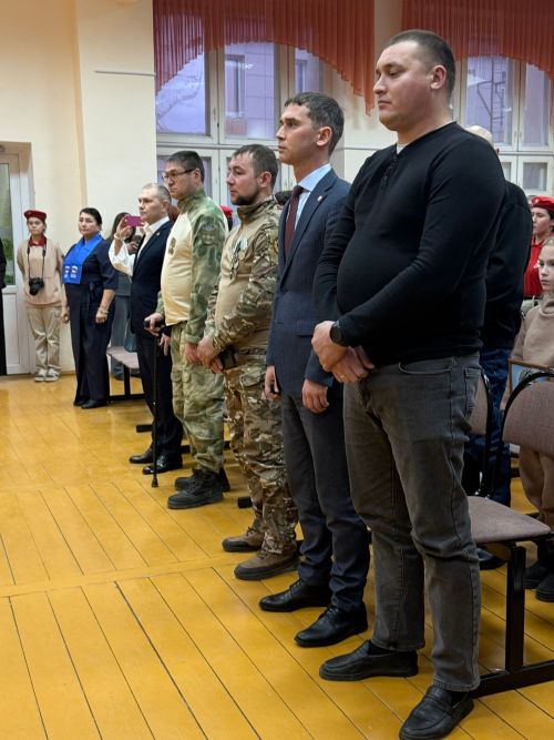 В Менделеевске состоялось мероприятие в преддверии Дня Героев Отечества