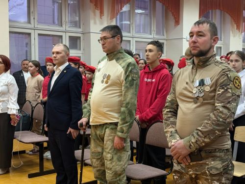 В Менделеевске состоялось мероприятие в преддверии Дня Героев Отечества