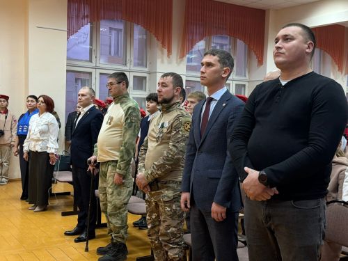 В Менделеевске состоялось мероприятие в преддверии Дня Героев Отечества
