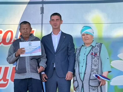 Парад дружбы народов в Менделеевске
