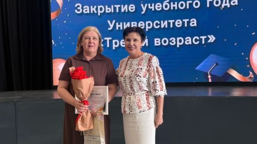 В Менделеевске чествовали студентов Университета третьего возраста