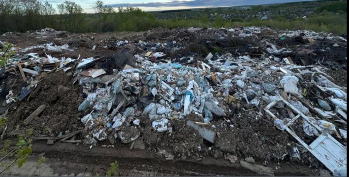 В Менделеевске ликвидирована несанкционированная свалка